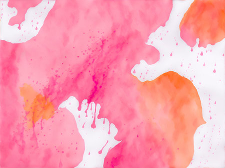 Abstract watercolor gradient background. AI generated illustrationの素材