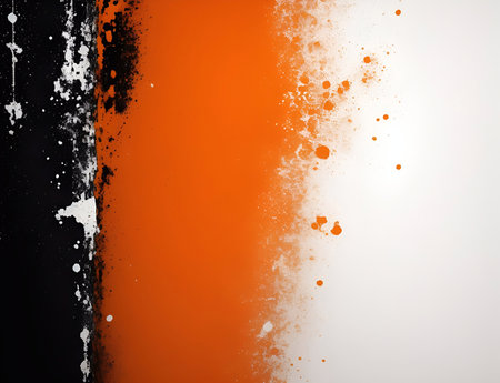 Watercolor splash on surface. AI generated illustrationの素材