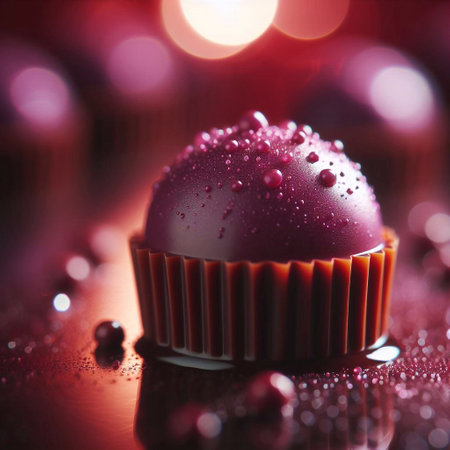Ð¡hocolate bonbons. AI generated illustrationの素材