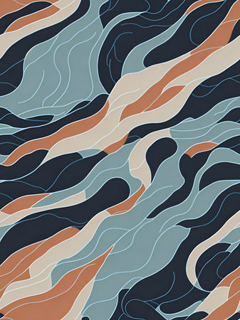 Abstract paint background. AI generated illustrationの素材