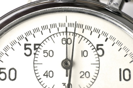 stopwatch macro with fixed one second time count;