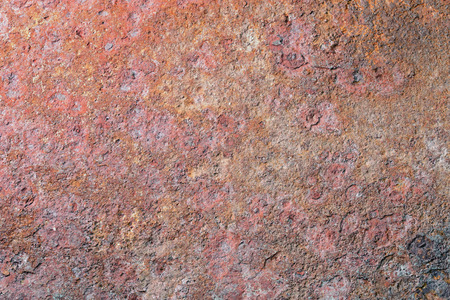 detailed surface of rusty metallic plate