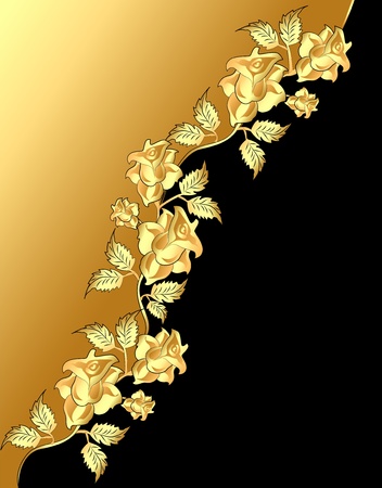 illustration background with pattern gold(en) rose diagonallyのイラスト素材