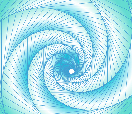 illustration light blue spectrum background spiral and linesのイラスト素材