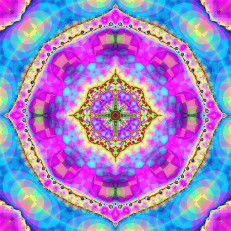 Colorful Fractal Background. A fractal is a natural phenomenon or a mathematical set that exhibits a...