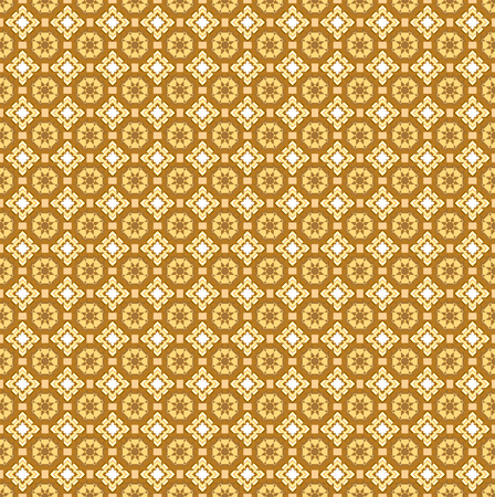 Illustration golden seamless texture geometric patterned backgroundのイラスト素材