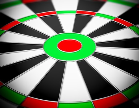 Dart boardの写真素材