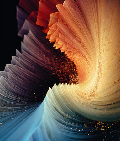 colorful dynamic abstraction, cover art, design elelmentの素材