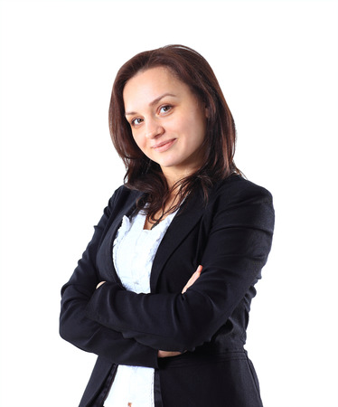 Beautiful and charming business woman.の写真素材