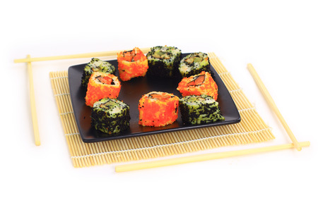 Traditional japanese food, Sushi の写真素材
