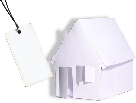 Paper house の写真素材
