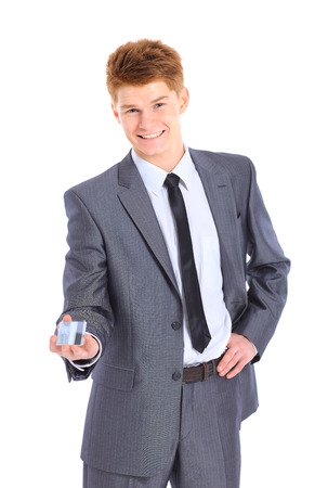 The young handsome businessman の写真素材