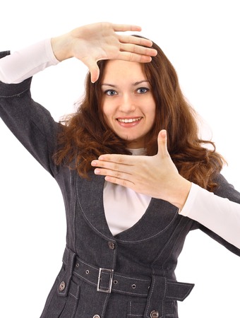 The beautiful business woman の写真素材