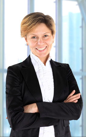 Beautiful and charming business woman.の写真素材