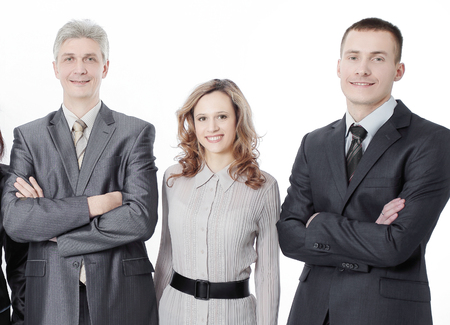 portrait of a successful professional business team.の写真素材