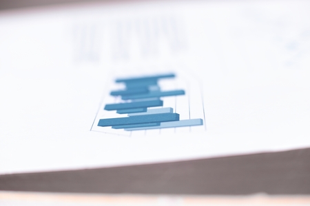 background image .financial chart on the table