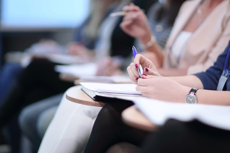 group of business people with clipbord in the conference roomの写真素材
