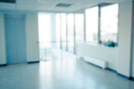 empty lobby in a modern business center.の写真素材