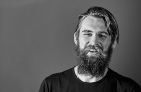 close up. portrait of the modern male hipster.の写真素材