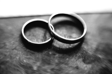 close up. wedding ring.photo with copy spaceの写真素材