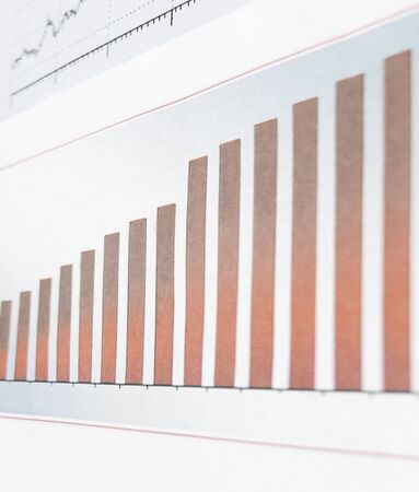 close up. blurred image of financial chart.business background