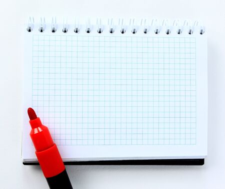 School stationery isolated over white with copyspaceの写真素材