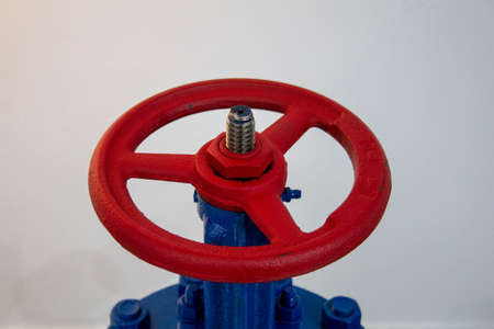 Valve on oil equipment. Shut-off valves used in the oil industry