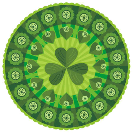 Saint Patrick Decorative Patternのイラスト素材