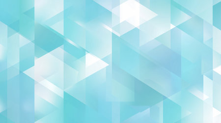 Light blue geometric background. Perfect for medical or corporate presentations.の素材