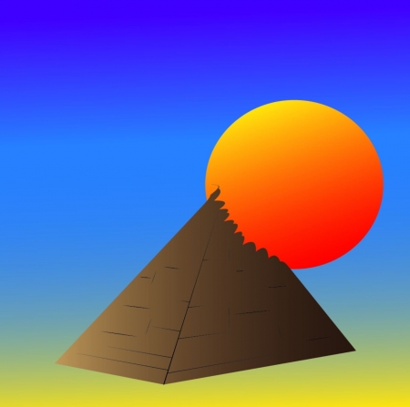 Egypt logoのイラスト素材
