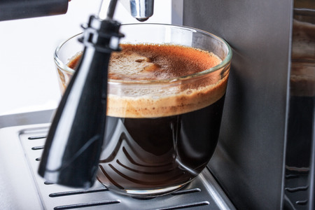 Coffee espresso cup espresso closeup photography.の写真素材