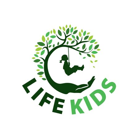 family  tree people illustration designのイラスト素材