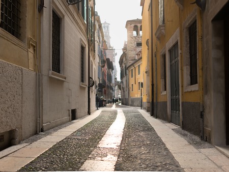 Street of the old city. Travel conceptの写真素材