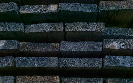 Pile of old planks texture Vintage background