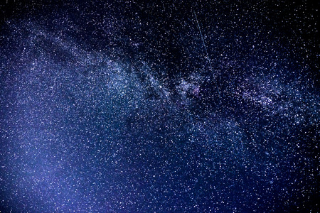 Universal milky way galaxy with stars and space dust.の写真素材