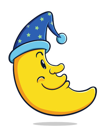 Sleepy moonのイラスト素材