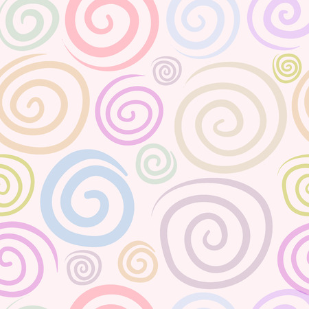 Colorful abstract circular background in vector illustrationのイラスト素材