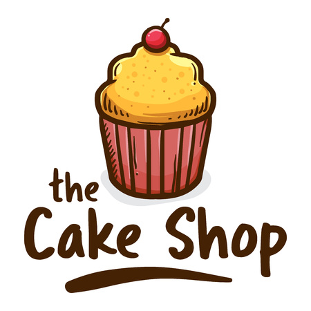 Cake shop iconのイラスト素材