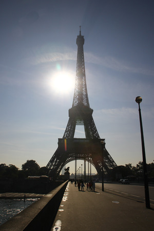 The Eiffel Towerのeditorial素材