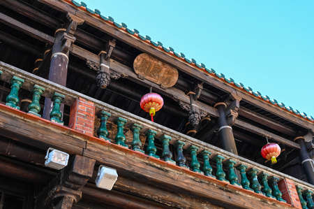 Penghu County, Taiwan-AUG 09, 2020: Mazu Tienho temple in Penghu Island, Taiwan. The temple claims...