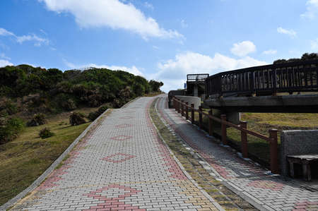 Pingtung, Taiwan-JAN 24, 2021: Landscape of Kenting national Park.
