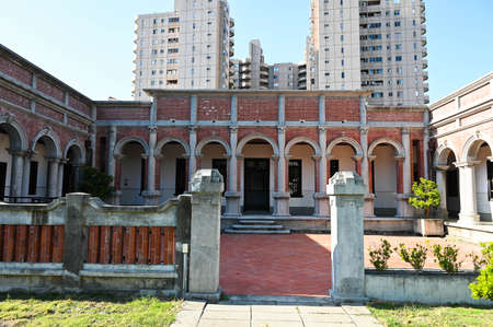 Taichung, Taiwan - NOV 19, 2021: Yide Mansion, a former residence in Taichung, Taiwanのeditorial素材