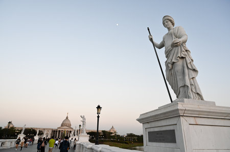 Tainan City, Taiwan - NOV 19, 2022: The Chimei Museum in Rende District of Tainan is one of the largest museums in Taiwan.のeditorial素材