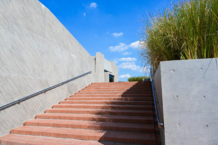 New Taipei City, Taiwan - NOV 02, 2023: New Taipei City Art Museum in Yingge District.のeditorial素材