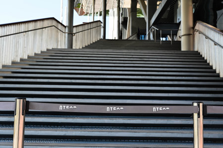 New Taipei City, Taiwan - NOV 02, 2023: New Taipei City Art Museum in Yingge District.のeditorial素材