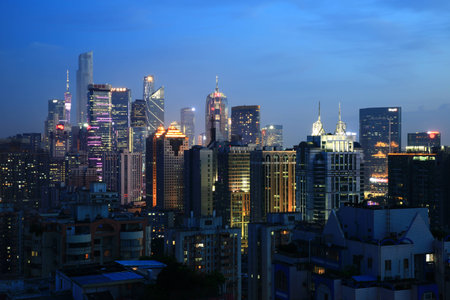 The Guangzhou business district