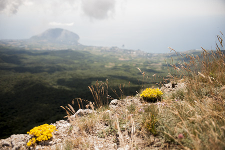 Beautiful mountain landscapeの写真素材
