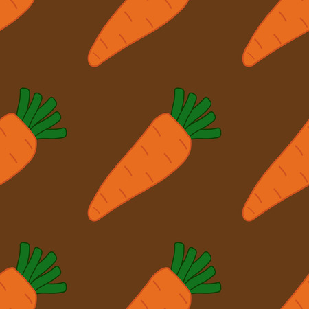 seamless pattern with carrots, background.のイラスト素材