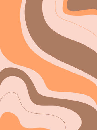 Abstract background, modern cover set color beige. Colorful geometric minimal design. illustration