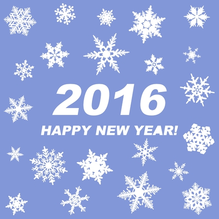 Seamless pattern Merry Christmas and Happy New Year background in flat style.のイラスト素材